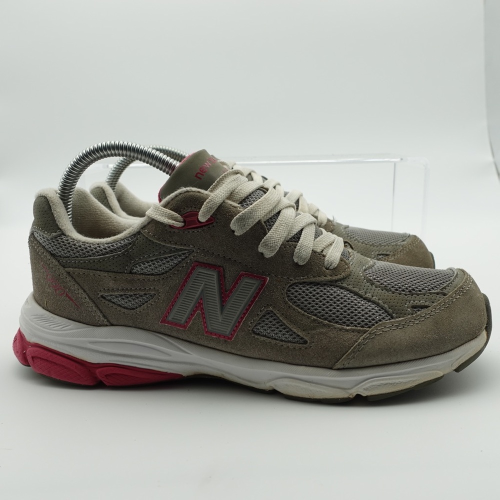 New Balance 990 Men Size 6.5 Shoes Breast Cancer Pink Sneakers Walking Lace Up